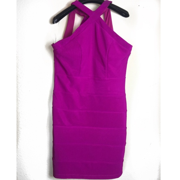 Crystal Doll Dresses & Skirts - NWOT Crystal Doll Bodycon Pink/Magenta Dress